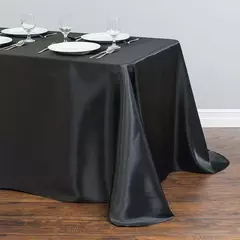 Toalha De Mesa Retangular Para Decoração De Casa, Toalha De Mesa De Cetim, Cobertura De Mesa De Jantar, Casamento, Natal, Chuveiro De Bebê, Aniversário, Banquete - comprar online