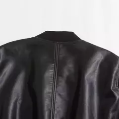 Jaqueta piloto de couro falso de motocicleta, casaco curto, moda versátil, outono e inverno, nova - Wolf Magazine