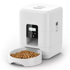 2l alimentador automático para animais de estimação dispensador de comida inteligente para gato e cão alimentação quantitativa regular com registro tigela de alimentação pet supplie na internet