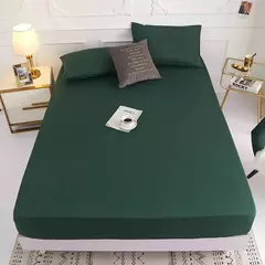 1piece 100% Polyeste Egyption Qualidade Cama Cabido Folha Só (sem fronhas) Banda Elástica Em torno da capa do Colchão Fácil Cuidado - Wolf Magazine