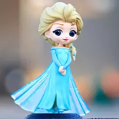 14-16cm princesa q posket neve branca sereia cinderela belle mulan jasmim tinkerbell aurora pvc ação figuretoy crianças presentes - comprar online