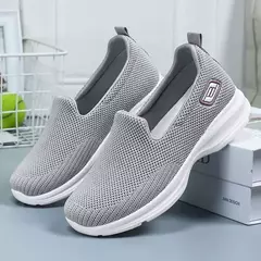 Sapatos confortáveis para mulheres, sapatilhas de balé, sapatilhas para meias, tênis casual, sapatos femininos, primavera