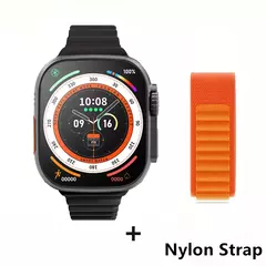 2024 novo relógio inteligente 9 ultra pro max gen 2 49mm tela amoled smartwatch alta taxa de atualização carregamento sem fio das mulheres dos homens para o esporte - loja online