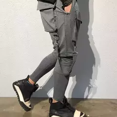 Novo outono dos homens de algodão sweatpants de fitness design de moda lápis calças masculinas casuais corredores de desporto