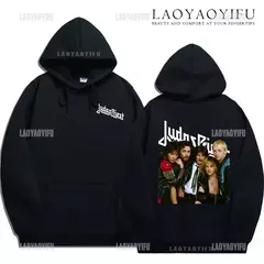 Moletom unissex Hard Rock Punk Metal Band, moletom Judas Priest Painkiller, masculino e feminino, manga comprida, Hot Compress, moda - loja online