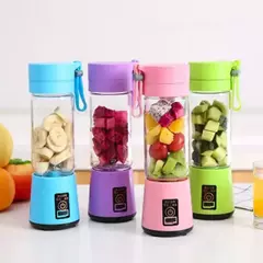 Mini Espremedor Recarregável Portátil, Elétrico, 6 Lâminas, Copo De Suco, Liquidificador De Frutas, Cozinha, Pequeno, Automático, Portátil, Smoothie Food, Casa na internet