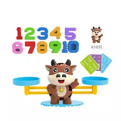 Imagem do Brinquedo Matemático Montessori para Bebê, Equilíbrio De Macacos, Jogos Educativos, Brinquedos Number Learning, Material de Ensino