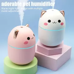 Imagem do Mini Umidificador de Ar Bonito para Casa e Quarto, Óleo Essencial, Difusor de Aroma, Purificador para Perfume, Cool Mist Maker