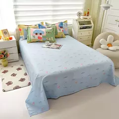 Egw-roupa de cama para menino e menina, jogo de cama com desenhos animados, cinza, leão, rosa, urso, fronha, impresso, casa, criança, 3pcs - Wolf Magazine