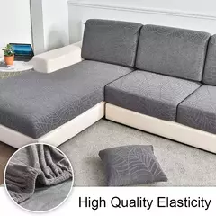 Jacquard Waterproof Seat Almofada Capa, Capa do Sofá, Grosso, Elástico, Macio, Sala de estar, Móveis de Proteção, Pet, Crianças, Destacávelcapa para sofa capa de sofa capa sofa capa de sofá capa sofa retratil e reclina - comprar online