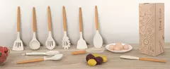 Utensílios De Cozinha De Silicone De Grau Alimentício, Cozinhando Conjunto De Utensílios De Cozinha, Panelas, Turner, Espátula, Colher De Medição, Prático, 14Pcs - comprar online