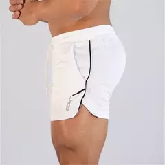 Calções masculinos de esportes fitness, calções masculinos de treino de ginástica, calções de malha respirável, calças curtas de praia secagem rápida, roupas esportivas, verão, 2023 - comprar online