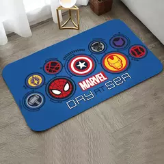 Miniso-Tapete Antiderrapante Disney, Design de Posters de Filmes Capacho, Tapete De Cozinha Do Quarto, Bem-vindo Decor Rug, M-Marvel - comprar online