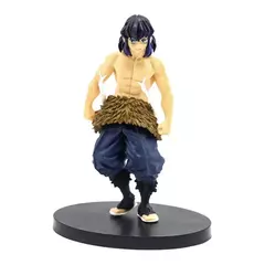Imagem do Anime demônio slayer figura kamado tanjirou nezuko figuras de ação pvc modelo brinquedos zenitsu estatueta inosuke kimetsu não yaiba figura