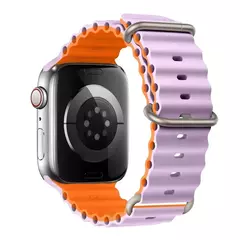 Pulseira esportiva de silicone para Apple Watch, pulseira para iWatch Series 9, 7, 8, 4, 5, 6, SE 2, 49mm, 45mm, 44mm, 42mm, 38 milímetros, 40 milímetros, 41 milímetros, ultra na internet