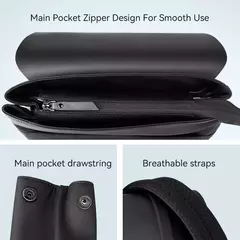 Mark Ryden-Mochila impermeável para laptop de grande capacidade para homens, mochilas casuais masculinas, bolsa de viagem de negócios, mochilas escolares de 15,6";;VERDADEIRO;;"MR 1622 BLACK,16 polegadas - comprar online