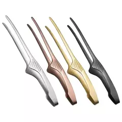 Multifuncional Barbecue Metal Anti-Slip Clips, Clipes De Alimentos Delicados, Braçadeira De Pinças Autônoma, Gadgets De Cozinha, Acessórios De Churrasco