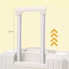 Mala de alumínio do curso do quadro, portador de bagagem, caixa do trole, cabine de transporte, 20 "24" 28";;VERDADEIRO;;"A09White suitcase,28 Inch - Wolf Magazine