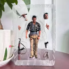 Imagem do Neca figura unncharted 4 final do ladrão nathan drake figura de ação modelo brinquedos conjunta boneca móvel presente aniversário para crianças