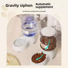 Dispensador automático de água para animais de estimação, grande capacidade, tigela para cães, plástico de qualidade alimentar, fonte de água, atacado, suprimentos de rega para cães - loja online