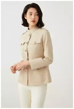 Jaqueta de lã australiana feminina, roupa luxuosa, casacos femininos, roupa de alta qualidade, K2540W, 50% na internet