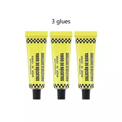 Kit de reparo de pneus de carro para pneus sem câmara de ar: tiras de borracha, ferramentas de cola e plugue - Manutenção de punção automotiva/motocicleta na internet