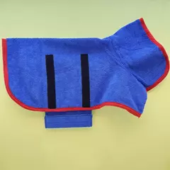 Imagem do Toalha de Banho Absorvente para Pet, Secagem Rápida, Cães Grandes e Pequenos, Roupão Limpo, Envoltório Corporal Inteiro