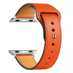 Pulseira de couro para Apple Watch Band, Sport Loop Bracelet, Ultra 2, 49mm, 44mm, 40mm, 38mm, 42mm, iWatch Series 9, 8, 7, 3, 4, 5, 6, SE, 41 milímetros, 45 milímetros - Wolf Magazine