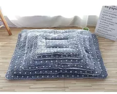 Dupla face pet esteira esteiras de pelúcia curta cama de dormir para gatos cães pequenos bonito almofada para animais de estimação cobertor quente gatinho almofada gato sofá cama - comprar online