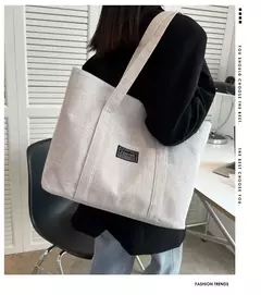 Bolsa de lona de grande capacidade sacola de trabalhadores de escritório pendulares, uma bolsa de ombro, nova, 2020, Ins - loja online
