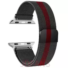 Pulseira Milanese para Apple Watch, Banda Respirável de Metal para iWatch, Homens e Mulheres, 9, 8, 7, 41mm, 45mm, Ultra 2, 49mm, 6543SE, 44mm, 40 milímetros, 42 milímetros - loja online
