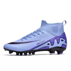 Botas de campo de futebol profissional para homens, grampos antiderrapantes, sapatos de treinamento de grama interna para crianças, sociedade original - Wolf Magazine