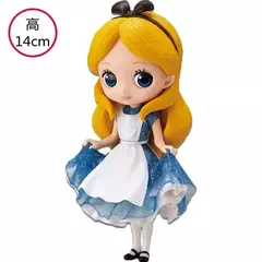 Imagem do Bandai Q Posket Alice no País das Maravilhas Action Figure, A e B Version, Modelo Colecionável, Brinquedos de Boneca, Presente