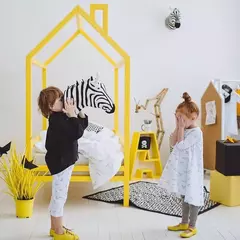 3D Animal Wall Mount for Children, Stuffed Toys for Kids, Nursery Wall, Home Decor Acessórios, Presentes de aniversário, Zebra, Elefante, Girafa - comprar online