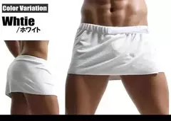 Toalha de banho absorvente masculina, saia de praia sexy, anti-leve, pode usar, troncos de natação - loja online