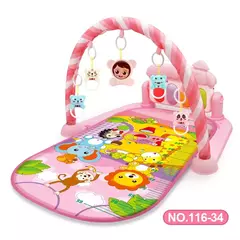Multifuncional Fitness Frame Crawling Tapete para Crianças, Baby Gym, Play Mat, Rack Musical, Infantil, Brinquedo Educativo, Presente para Crianças