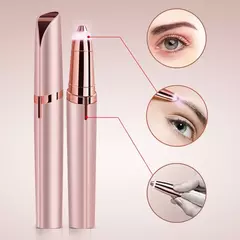 Womens Electric Sobrancelha Trimmer Eye Brow Shaper Lápis Rosto Cabelo Removedor Para As Mulheres Automático Sobrancelha Shavers Pocketknife - loja online