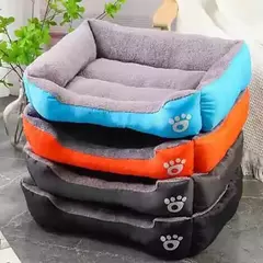Grande Pet Cat e Dog Bed Quente Confortável Dog House Soft PP Cotton Nest Dog Basket Mat Universal Waterproof Cat Bed
