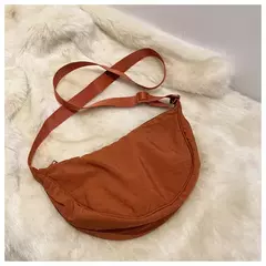 Bolsa Crossbody de Nylon Hobos para Mulheres, Bolsas de Ombro Casual Designer, Bolsa de Grande Capacidade Lady Travel Shopper, Bolsas Femininas, 2024 - Wolf Magazine
