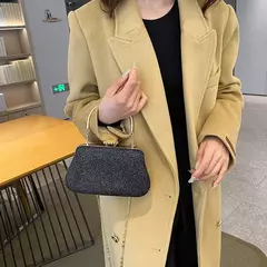 Saco de noite luxuoso para mulheres, alto design, banquete de festa, saco de glitter para senhoras, embreagem do casamento, bolsa de ombro, bolsa de corrente, marca - comprar online