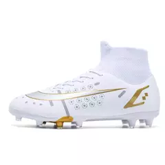 Chaveiros antiderrapantes masculinos de tornozelo, sapatos clássicos de futebol, tênis profissional, treinamento de grama, campo, FG, TF na internet