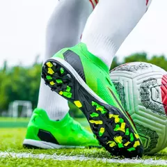 Sapatos de futebol FG TF para homens, botas antiderrapantes, grampos de treinamento ao ar livre, tênis de futsal, calçado esportivo infantil - loja online