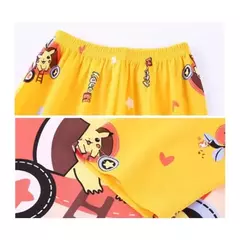 Imagem do Conjunto de pijama infantil, calça de manga comprida, pulôver estampado, roupa caseira de duas peças, pijamas primavera e outono