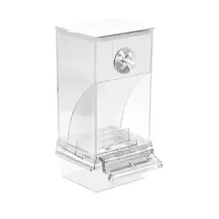 Dispensador de água automático para pássaros, gaiola de alimentação para papagaio, dispensador de água automático, recipiente de sementes de papagaio, gaiola de alimentação de alimentos, dispe de água - loja online