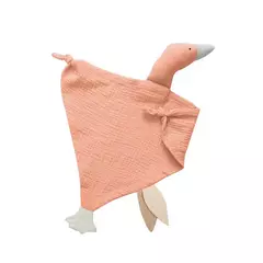 Bebê Segurança Cobertor Macio Algodão Musselina Consolador para Recém-nascido Infantil Dormir Snuggle Toy Stuffed Animal Acalme Appease Toalha