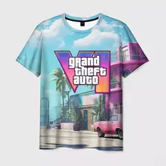 Imagem do Camisola de manga curta com estampa Grand Theft Auto VI masculina e feminina, estilo casual, moda verão, Gta 6 quente, 3D, novo, 2022