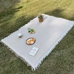 Esteira portátil à prova de umidade para acampamento ao ar livre, cobertor de praia, piquenique perfeito, 90-150cm, 1pc - loja online