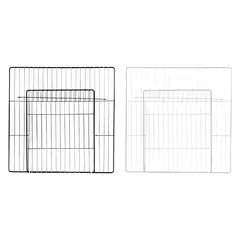 Gaiola de porta portátil DIY fio de metal suprimentos cerca na internet