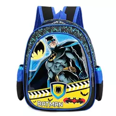Mochila dos desenhos animados do Batman para crianças, sacolas escolares seguras e confortáveis, proteção da coluna, armazenamento científico, moda de boa aparência na internet
