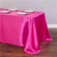 Monocromática Toalha De Mesa De Cetim, Cobertura De Mesa, Toalha De Mesa, Sobreposição, Aniversário, Casamento, Banquete, Restaurante, Festival, Fornecimento De Festa - Wolf Magazine